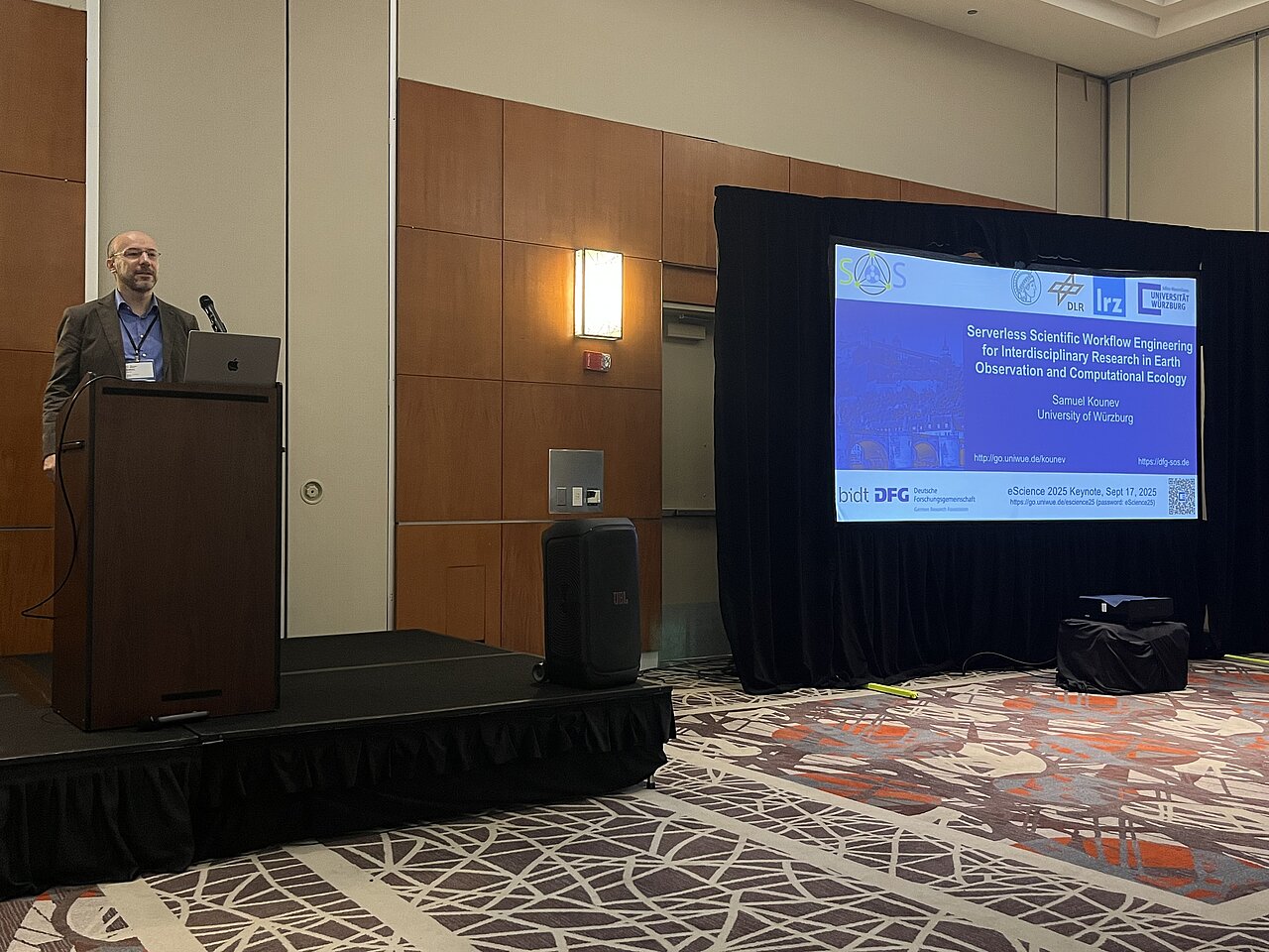 Keynote Talk by Prof. Samuel Kounev at IEEE eScience 2025 on September 17th, 2025